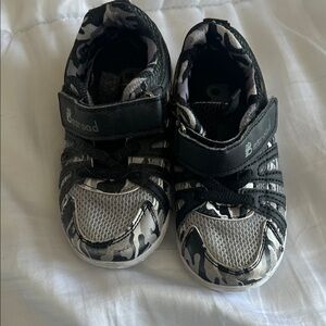 Besroad Black and Gray Kids Shoes - 162